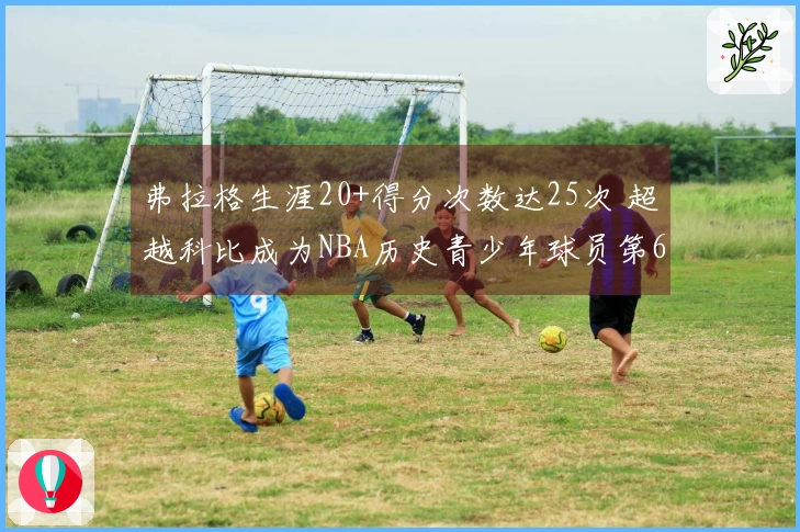 弗拉格生涯20+得分次数达25次 超越科比成为NBA历史青少年球员第6位